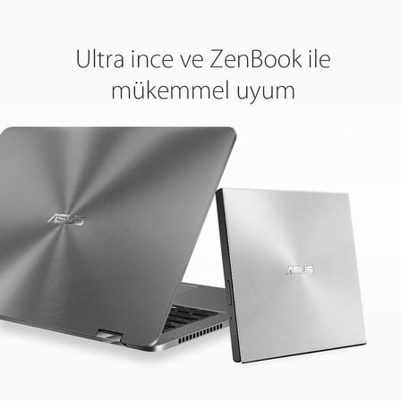 ASUS ZENDRİVE-U5S SDRW-08U5S-U HARİCİ İNCE DVD YAZICI  M-DİSC DESTEKLİ  METAL KASA